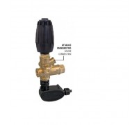 Регулятор высокого давления с выходом под манометр VRT3-P 310 бар с выключателем давления (черный), Mecline 4072000039