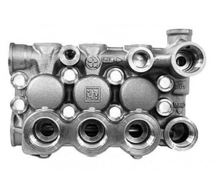 Корпус клапанного блока (с регулятором) для серии Evolution E3B (никелированная латунь) IPG 59121841